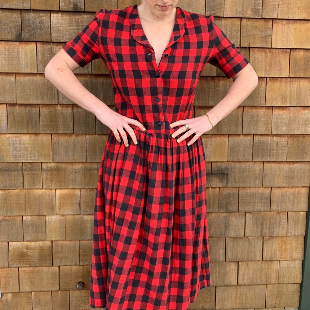 Vintage Flannel dress